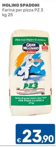 C+C Cash and Carry Farina per pizza PZ 3 offerta