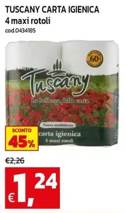 C+C Cash and Carry Tuscany carta igienica offerta