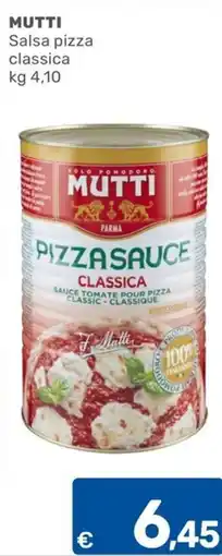 C+C Cash and Carry MUTTI Salsa pizza classica offerta