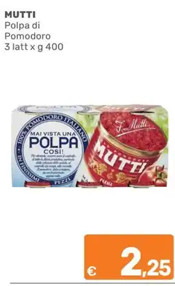 C+C Cash and Carry MUTTI Polpa di Pomodoro offerta