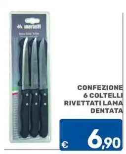 C+C Cash and Carry Coltelli rivettati lama dentata offerta