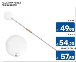 C+C Cash and Carry Pala inox tonda per cuocere offerta