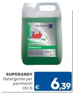 C+C Cash and Carry SUPERANDY Detergente per pavimenti offerta