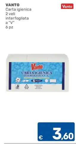 C+C Cash and Carry Carta igienica Vanto offerta