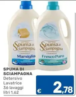 C+C Cash and Carry Spuma di Sciampagna Detersivo Lavatrice offerta