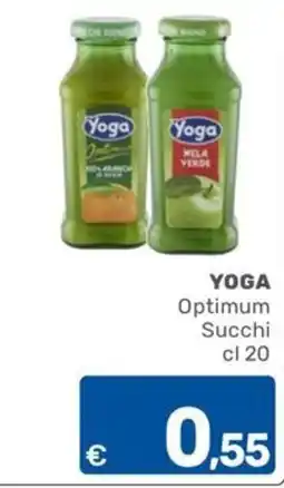 C+C Cash and Carry YOGA Optimum Succhi offerta
