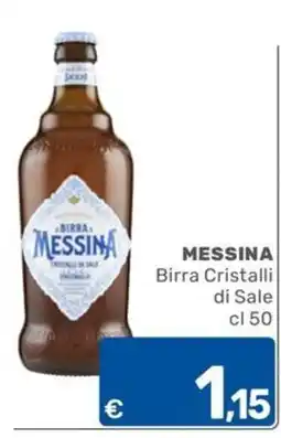 C+C Cash and Carry Birra Messina Cristalli di Sale offerta