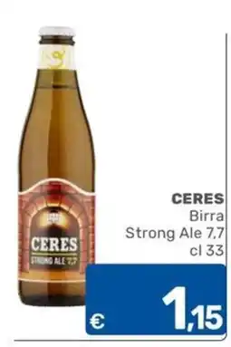 C+C Cash and Carry CERES Birra Strong Ale offerta