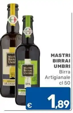 C+C Cash and Carry MASTRI BIRRAI UMBRI Birra Artigianale offerta