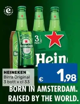 C+C Cash and Carry Heineken Birra Original offerta