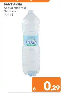 C+C Cash and Carry SANT'ANNA Acqua Minerale Naturale offerta