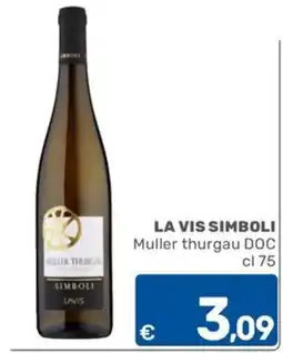 C+C Cash and Carry LA VIS SIMBOLI Muller thurgau DOC offerta