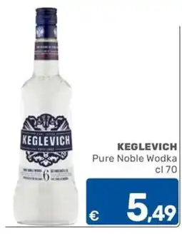 C+C Cash and Carry KEGLEVICH Pure Noble Wodka offerta