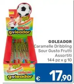 C+C Cash and Carry Caramelle Dribbling Sour Gusto Frutti Assortiti offerta