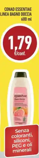 Conad Conad essentiae linea bagno doccia offerta