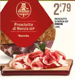 Sidis Prosciutto di Norcia IGP Renzini offerta