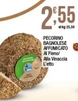 Sidis Pecorino bagnolese affumicato offerta