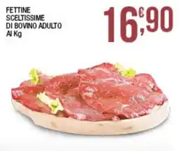 Sidis Fettine sceltissime di bovino adulto offerta