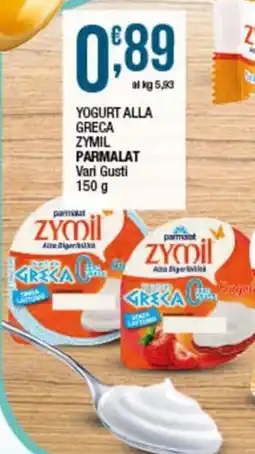 Sidis YOGURT ALLA GRECA ZYMIL PARMALAT offerta