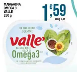 Sidis Margarina omega 3 Vallé offerta