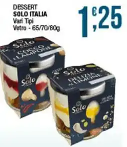 Sidis Dessert Solo Italia offerta