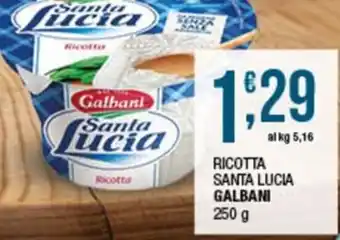 Sidis Ricotta Santa Lucia Galbani offerta