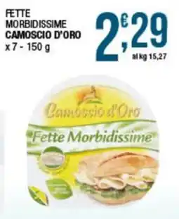Sidis Fette Morbidissime Camoscio d'Oro offerta