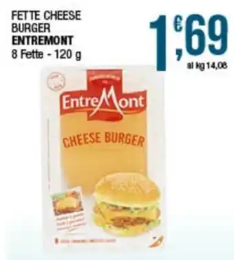 Sidis FETTE CHEESE BURGER ENTREMONT offerta