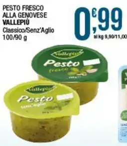 Sidis Pesto fresco Vallepiù offerta