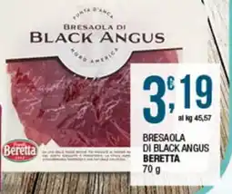 Sidis Bresaola di Black Angus Beretta offerta