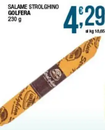 Salame Strolghino Golf era