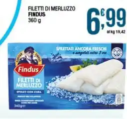Sidis Findus Filetti di Merluzzo offerta