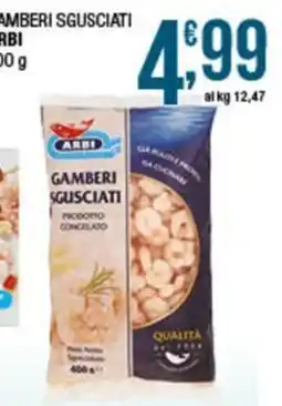 Sidis Arbi Gamberi Sgusciati offerta