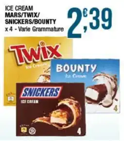 Sidis ICE CREAM MARS/TWIX/SNICKERS/BOUNTY offerta