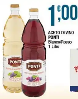 Sidis Aceto di Vino Ponti offerta