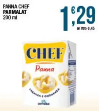 Sidis Panna Chef Parmalat offerta