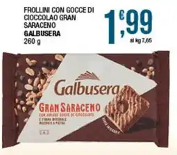 Sidis Frollini con gocce di cioccolato gran saraceno Galbusera offerta