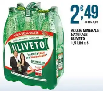 Acqua minerale naturale Uliveto