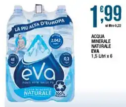 Sidis Acqua minerale naturale EVA offerta