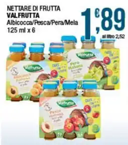 Sidis NETTARE DI FRUTTA VALFRUTTA offerta