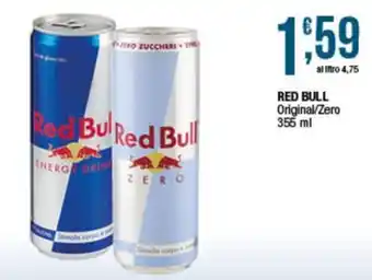 Sidis Red Bull Original/Zero offerta