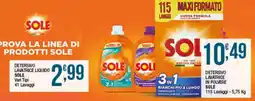 Sidis Detersivo lavatrice in polvere Sole offerta