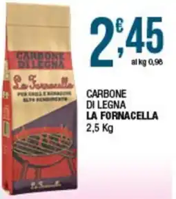 Sidis CARBONE DI LEGNA LA FORNACELLA offerta