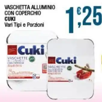 Sidis Vaschetta alluminio con coperchio Cuki offerta