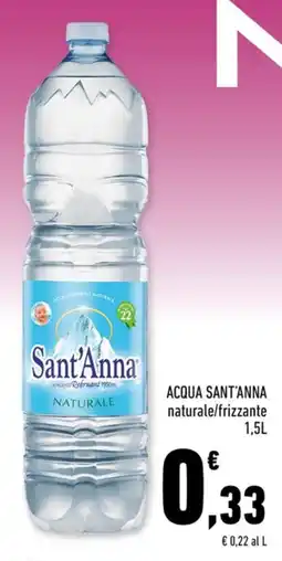 Conad Margherita Acqua Sant'Anna offerta