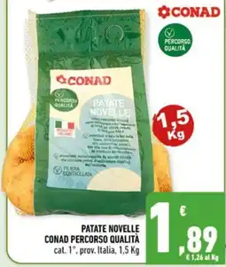 Conad Margherita PATATE NOVELLE CONAD PERCORSO QUALITÀ offerta