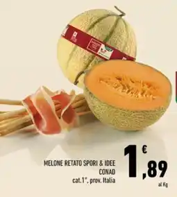 Conad Margherita MELONE RETATO SPORI & IDEE offerta