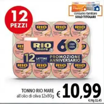Spazio Conad TONNO RIO MARE offerta