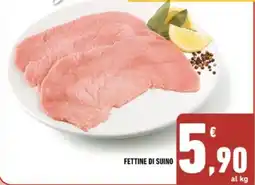 Conad Margherita Fettine di suino offerta