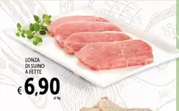 Spazio Conad Lonza di suino a fette offerta